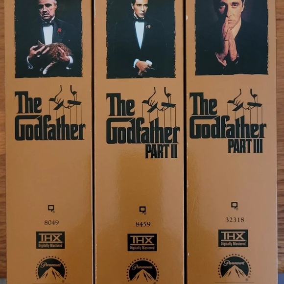 The Godfather Collection Set of 6 Tapes VHS In Original Box - Picture 2 of 2